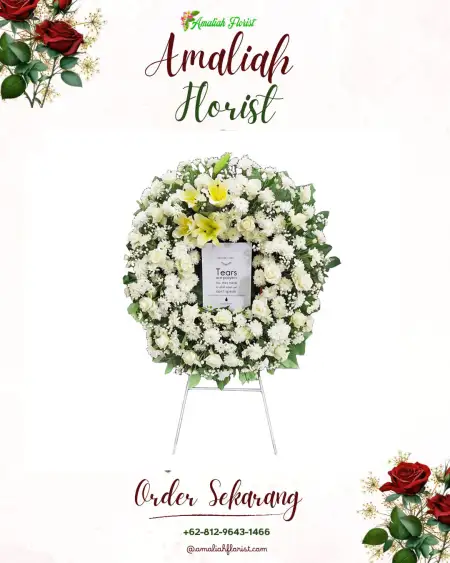 Krans Bunga Duka Andalas Cermin